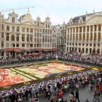 ブリュッセルのフラワーカーペット2018！2年に一度の花の祭典